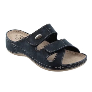 SANTÉ DÁMS.PANTOFEL DS/152 MODRÁ